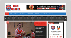 Desktop Screenshot of csmoradea.ro