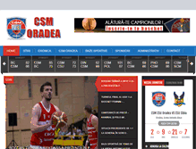 Tablet Screenshot of csmoradea.ro